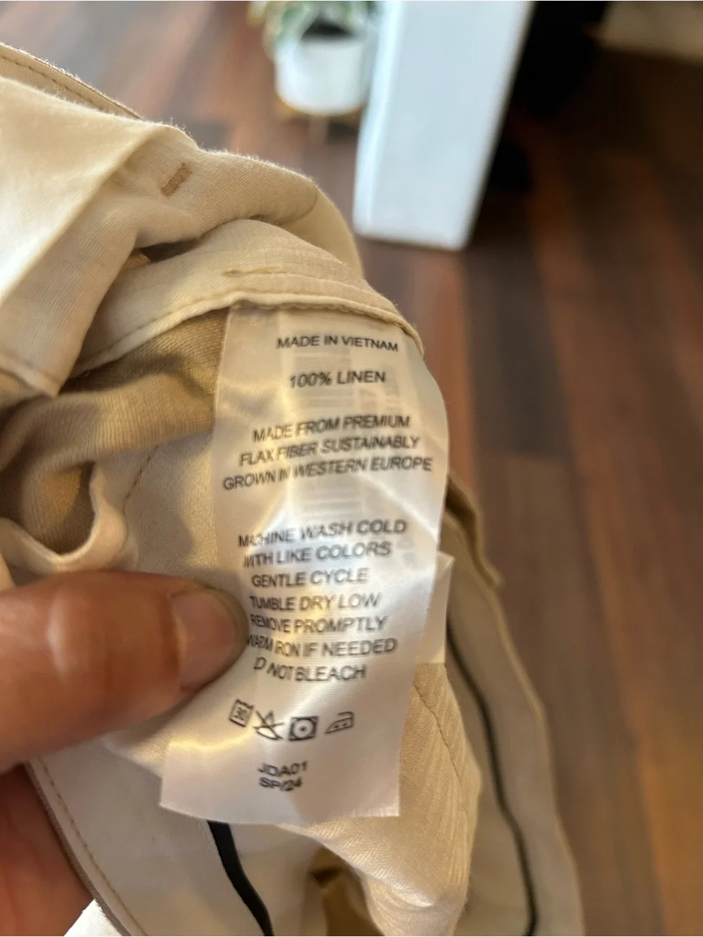 Quince Men’s Linen Chinos - Beige 32x30 Quiet Luxury Old Money
